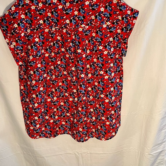 JACHS Girlfriend Tops Jachs Girlfriend Button Down Short Sleeve